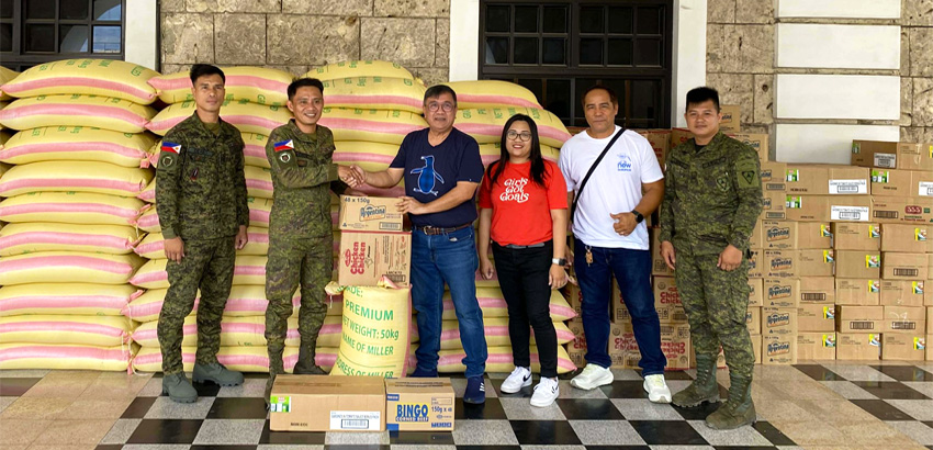 Capitol Extends Support To Philippine Army