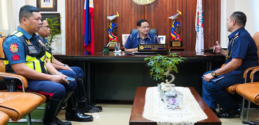 Courtesy Visit Of HPG VI Chief