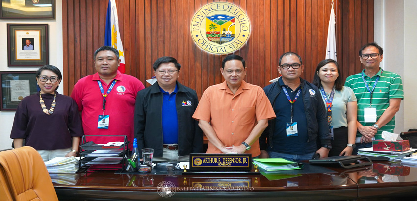 DICT 6 New Head Visits Capitol, Seeks Iloiloβs Support For Freelancing Conference