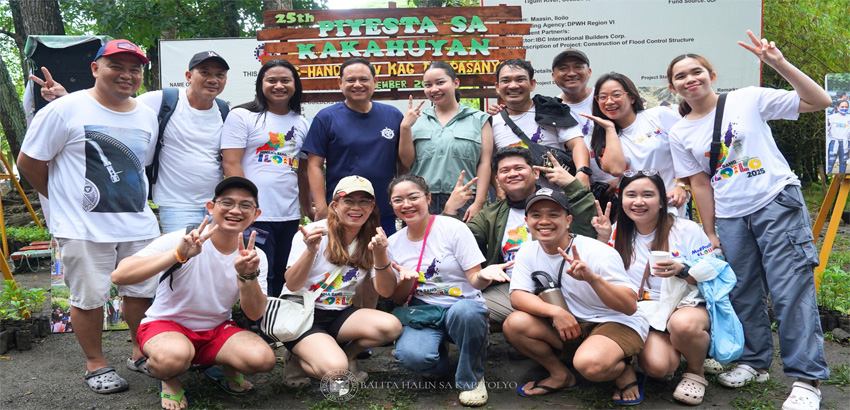 Iloilo Celebrates 25th Piyesta Sa Kakahuyan With Maasin Watershed Tree Planting