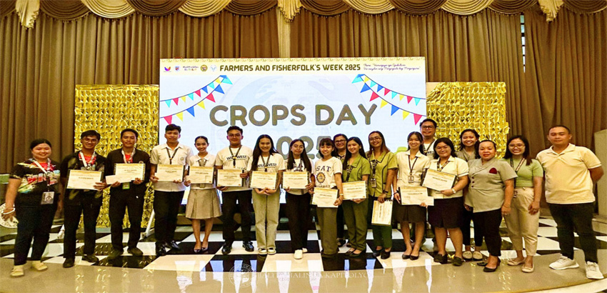 Quiz Bee Showcases Young Agri-Minds During Crops Day Celebration 2025
