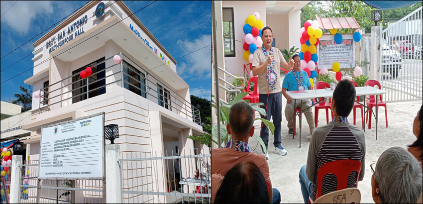 Brgy. San Antonio, San Miguel’s New Multi-Purpose Hall